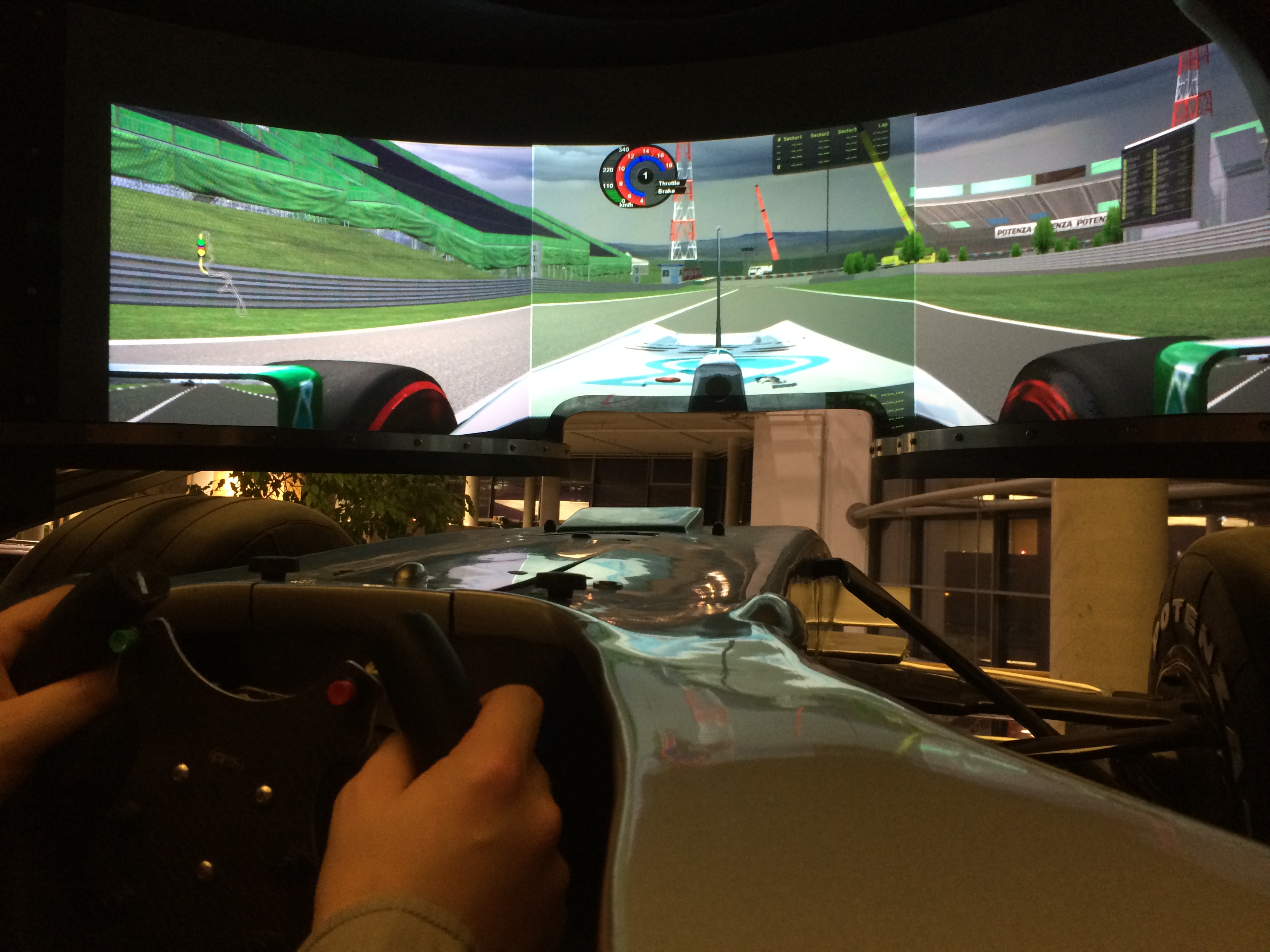 Simulator Interior View 2