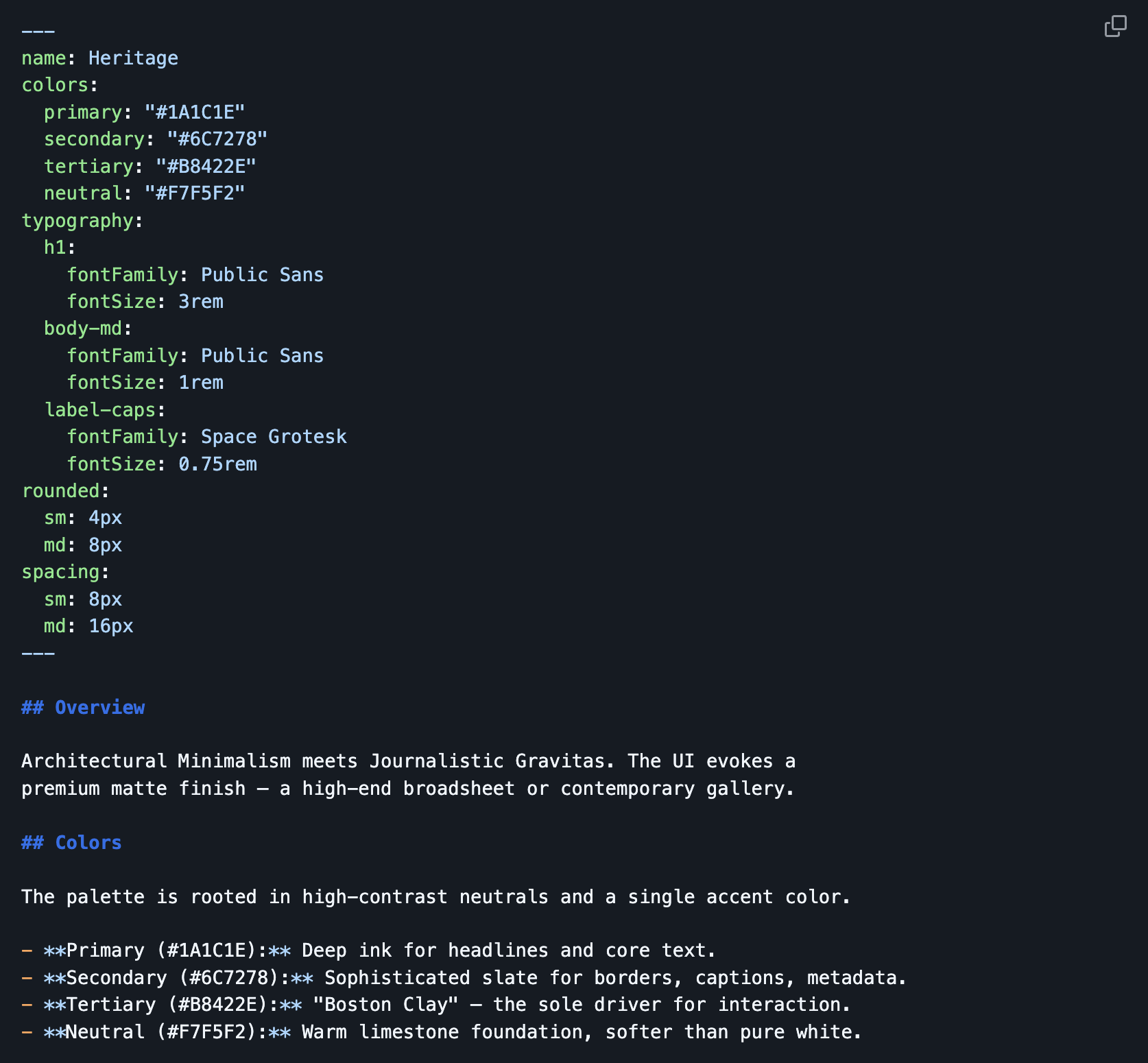 Design.md example